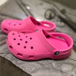 CROCS Kids Vibrant Pink Sandals
